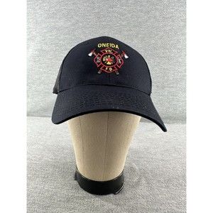Florida Oneida Fire Dept. Navy Blue Mesh Adjustable Hat (Q1)